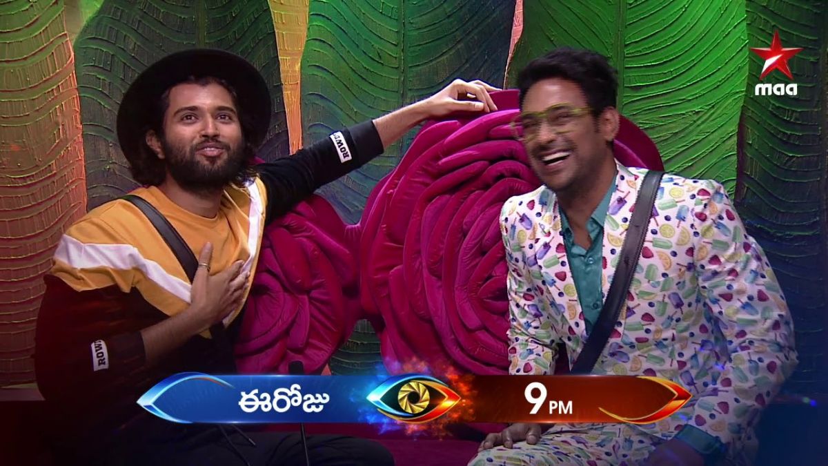 Diwali Special Episode of Bigg Boss Telugu 5 features Vijay Deverakonda and his brother Anand