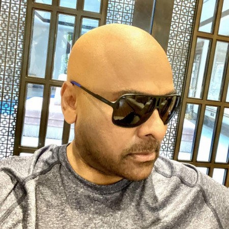 Chiranjeevi's bald look causes a sensation among his fans!