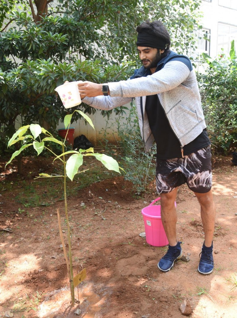 Tollywood star Sudheer Babu takes up the Green India challenge after these stars!
