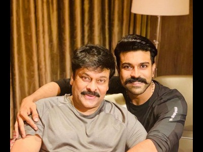 Ram Charan sends wishes to 'Nanna' Chiranjeevi for 43 years journey in Tollywood