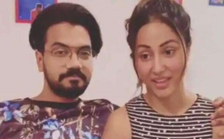 Lovebirds Hina Khan and Rocky Jaiswal share their naughty fantasies, check out video here