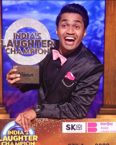 Rajat Sood wins India's Laughter Champion's title