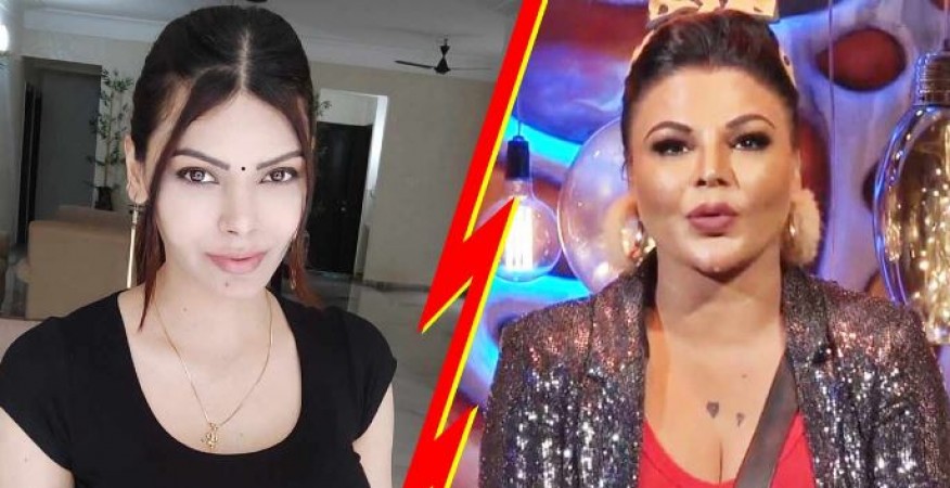 Video!! “Dushman bani dost..”, After Ugly fight Rakhi Sawant says Sherlyn Chopra is with her