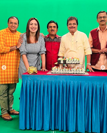 Actress Munmun Dutta shares video of Taarak Mehta's 14 years celebration