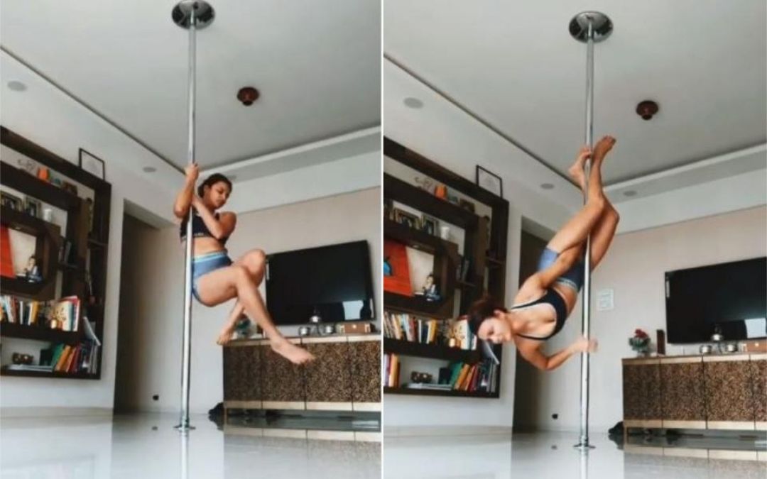 This actress' pole dance is exciting the fans!
