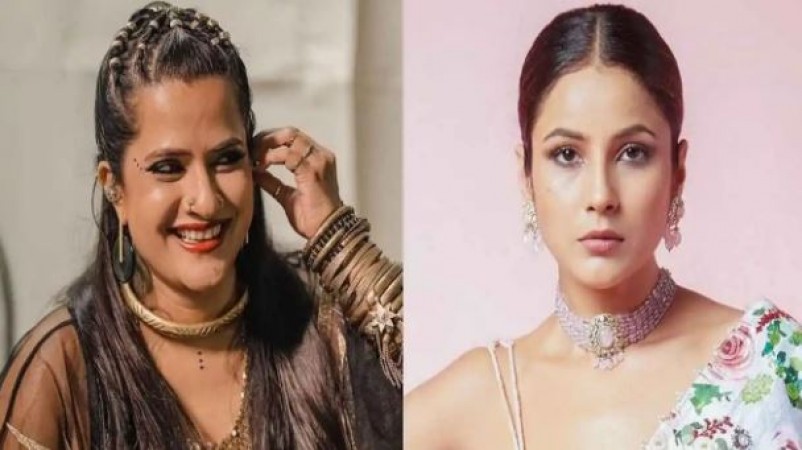 'Evil eyes off Shehnaaz Gill ’trend on Twitter, Actress’s Fans started campaign against Sona Mohapatra