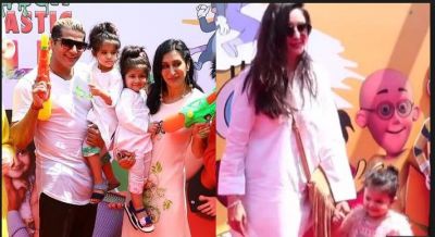 Karanvir and Teejay’s Holi party get starts with celebrities and their kids…pics inside