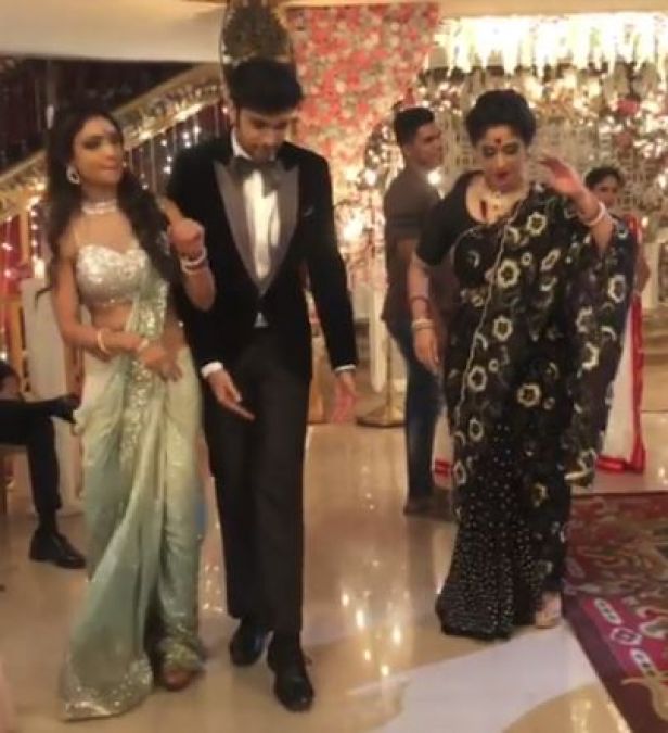 Watch video: Parth Samthaan and Pooja Banerjee hilariously copy Hina Khan's dance steps