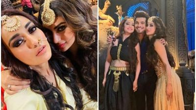 Naagin3 gets an engrossing end with Mouni Roy and Surbhi Rana shaking legs