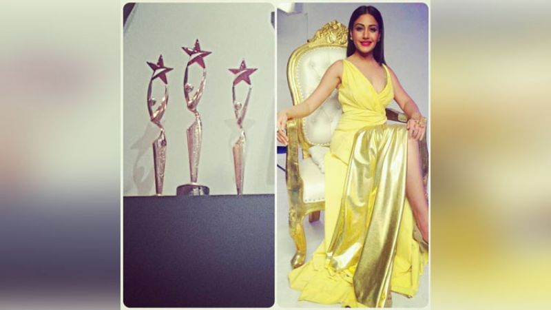 Surbhi Chandna of Ishqbaaz's happy post on Instagram after winning Star Parivaar Award