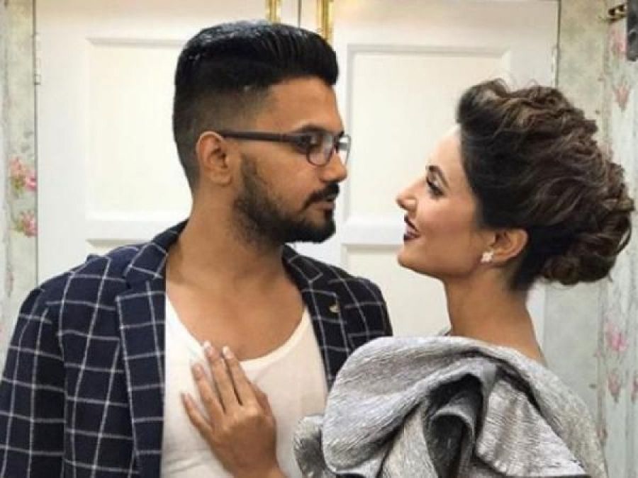 Hina Khan and beau Rocky Jaiswal go on a romantic drive in Switzerland, check out the picture here