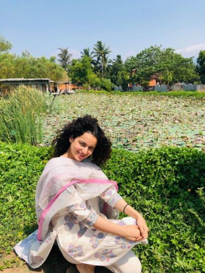 Kangana Ranaut's latest sun kisses pic is unmissable, check it out here