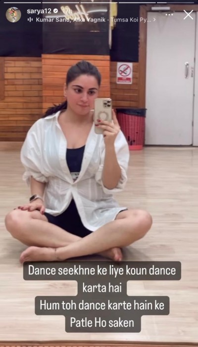Shraddha Arya discusses her motivation for dancing; Have a look