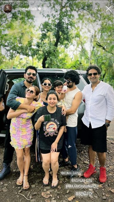 Rubina Dilaik shares pictures with friends as they head for the road trip: Have a look