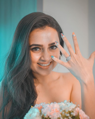 Tejasswi Prakash shares her gorgeous bridal look: Watch