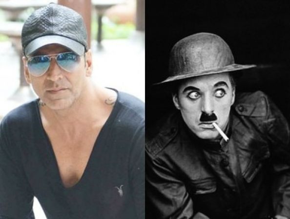 Why Akshay Kumar keeps the photo of Charlie Chaplin in his wallet?