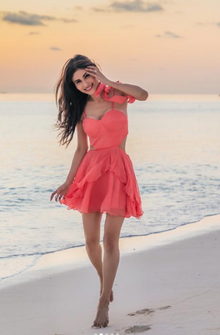 Mouni Roy looks stunning in a beautiful pink dress: Have a look