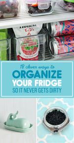 Simple DIY ways to save your fridge from getting dirty !
