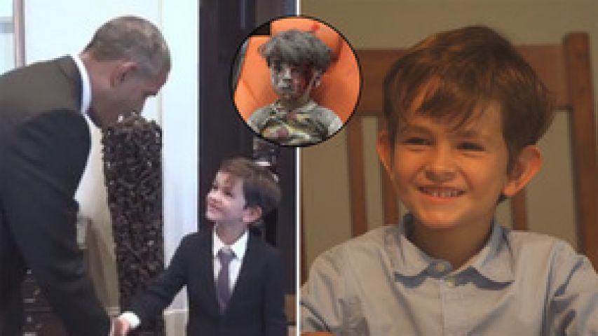 'Barack Obama' meets 6-year-old Alex in White House!