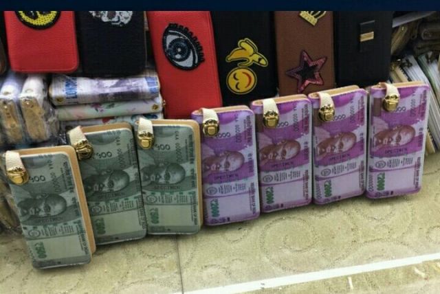 China is making new purses with new currency image on it