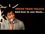 Comedian shares his Hilarious experience of using 'Indian Train Toilet'!