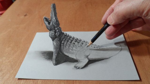 Watch this amazing video of '3D art' and learn tricks !