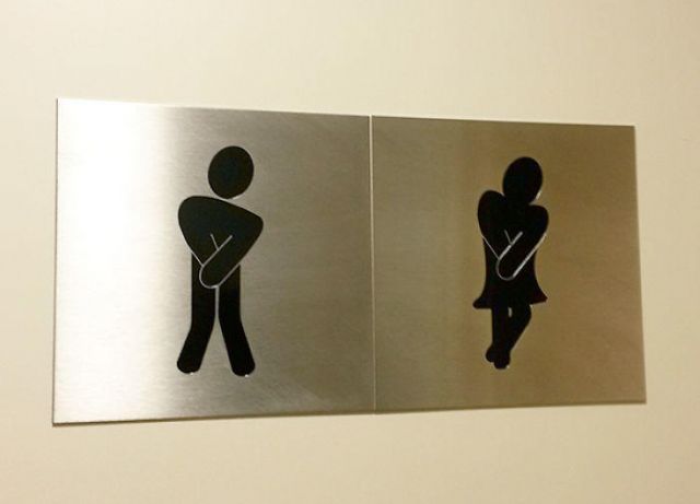 You will think twice after looking these creative toilet signs