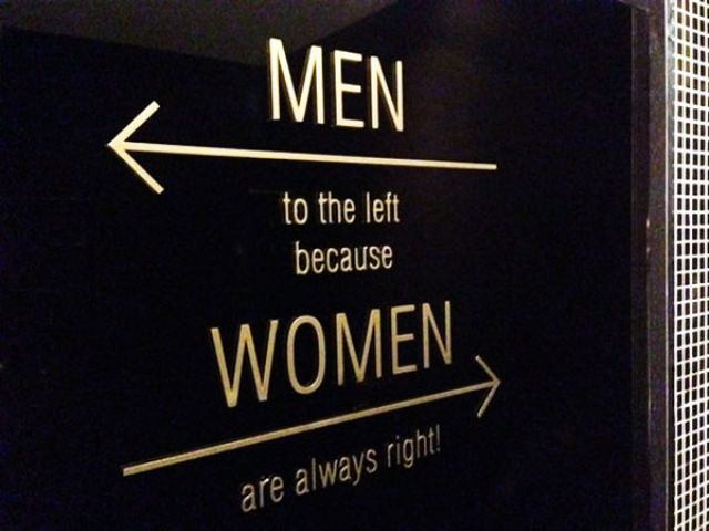 You will think twice after looking these creative toilet signs
