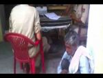 Watch! Shameful act of UP police, cops ask complainant to polish their shoes