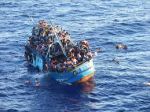 Boat capsizes in the Mediterranean, Five killed after overcrowded migrant
