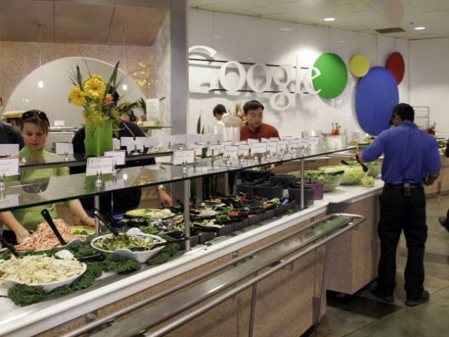 WOW! See what these six companies serve their employee for lunch !