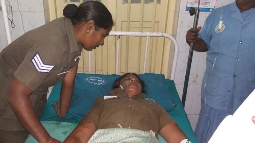 Tamilnadu: Unidentified person attacked Woman Constable with Acid
