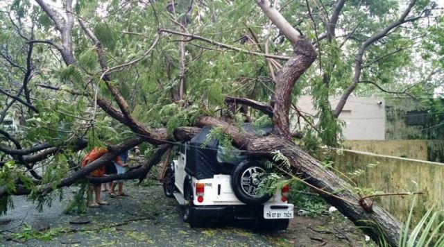 10 people died after 'Cyclone Vardah' in Tamil Nadu