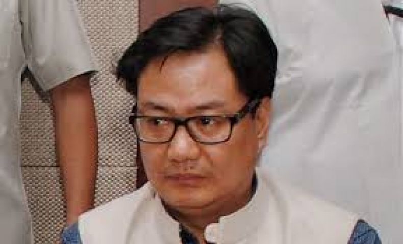 'If the people who spread news will come in our place, get hit by shoes' ; Kiren Rijiju