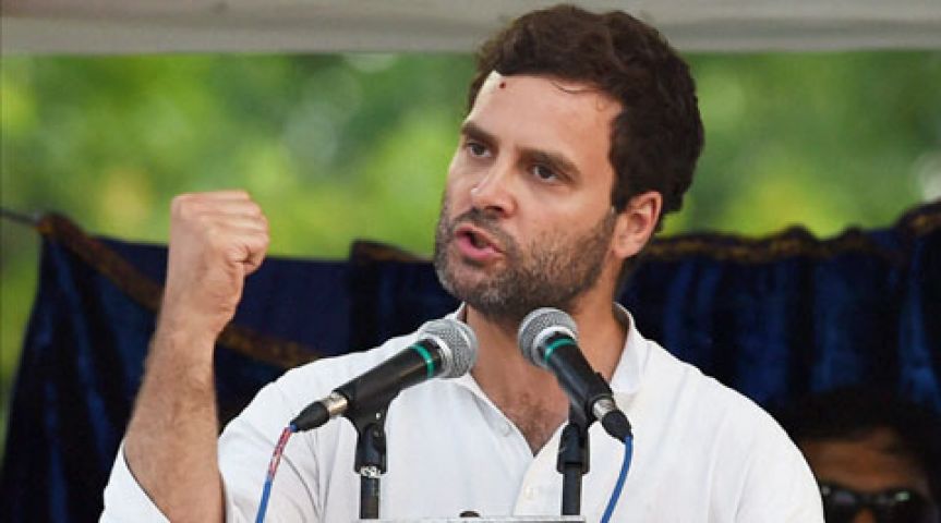 Rahul Gandhi sneered, 'PM is running away from debate'