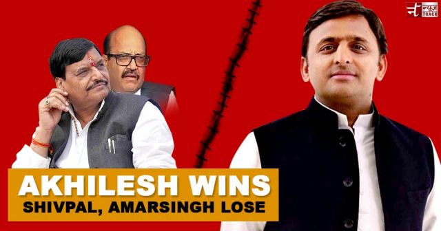 Akhilesh wins; Shivpal & Amarsingh lose;
New equation after New patch-up: Complete update of 'SP Dangal'