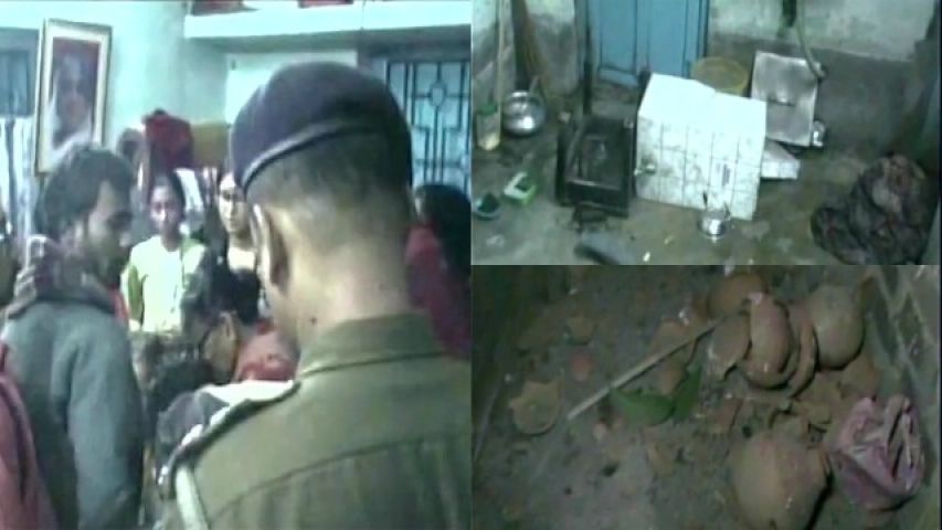 TMC workers attacked at BJP leader Krishna Bhattacharya's home
