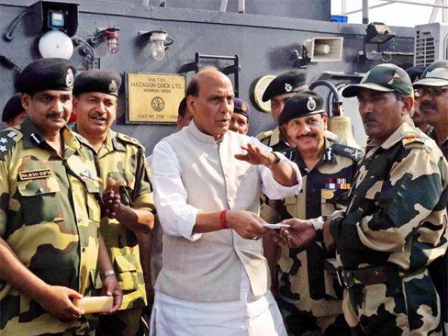 Rajnath Singh's BSF visit and assessment...!