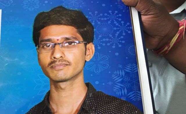 Student of University of Hyderabad committed suicide in hostel