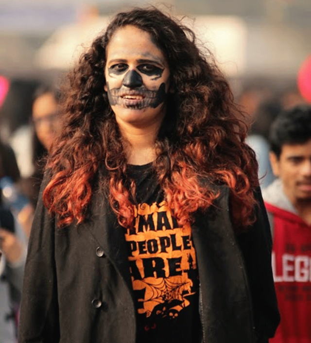 This is how people dressed up in 'Delhi Comic Convention'!!