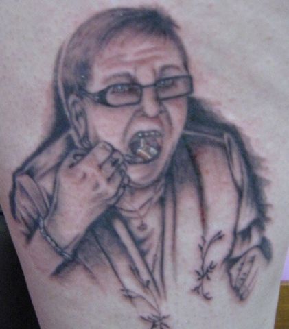 Pictures:Drinking let them made worst tattoos on body!