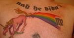Pictures:Drinking let them made worst tattoos on body!