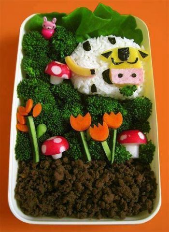 Decorate 'food' like this, your kids will love it..!