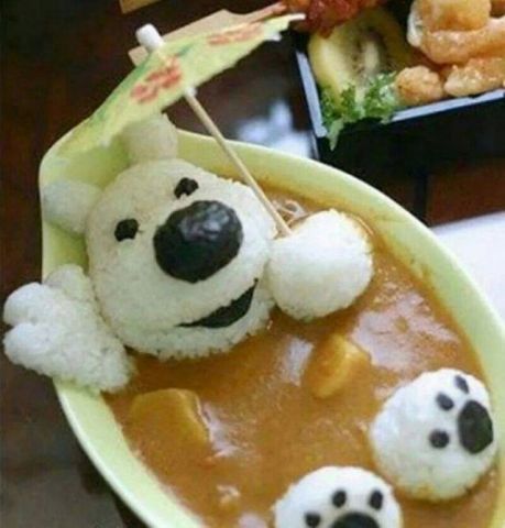 Decorate 'food' like this, your kids will love it..!