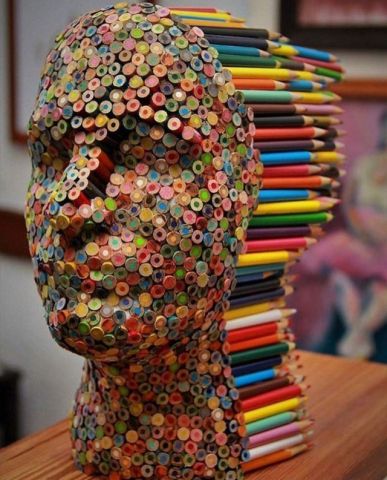 Mind blowing 'art work' created by pencil