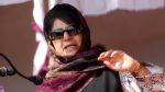 Give peace a chance, bring those who have joined militancy home; says CM Mehbooba Mufti