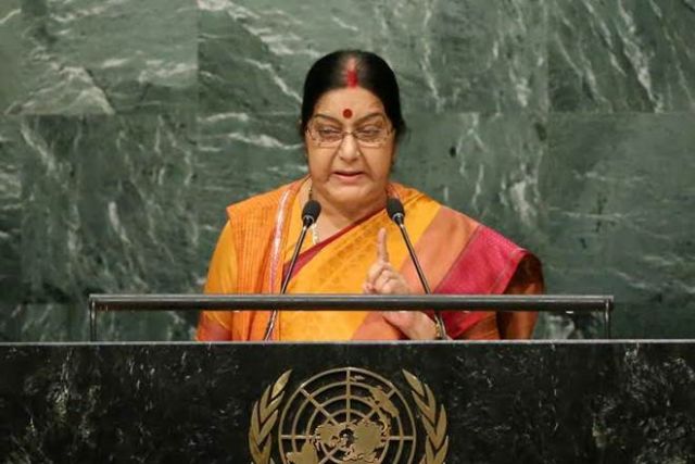 Kashmir is a part of India and it will remain; Sushma Swaraj