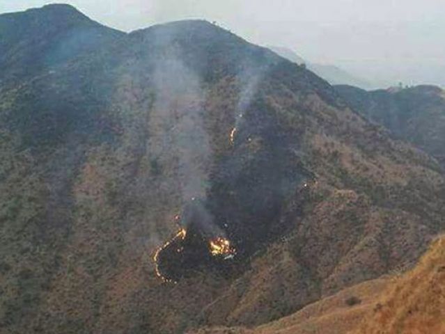 PK-661 crashed,killing all the passengers in Pakistan