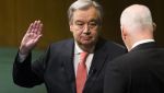 Antonio Guterres, take oath as UN's new Chief