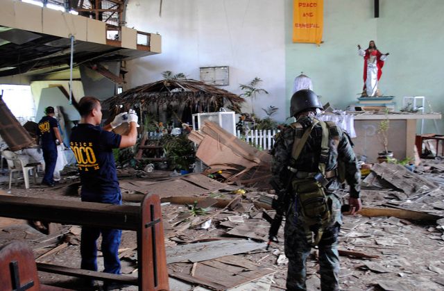 Bomb Blast at Catholic Church in Philippines on Christmas eve